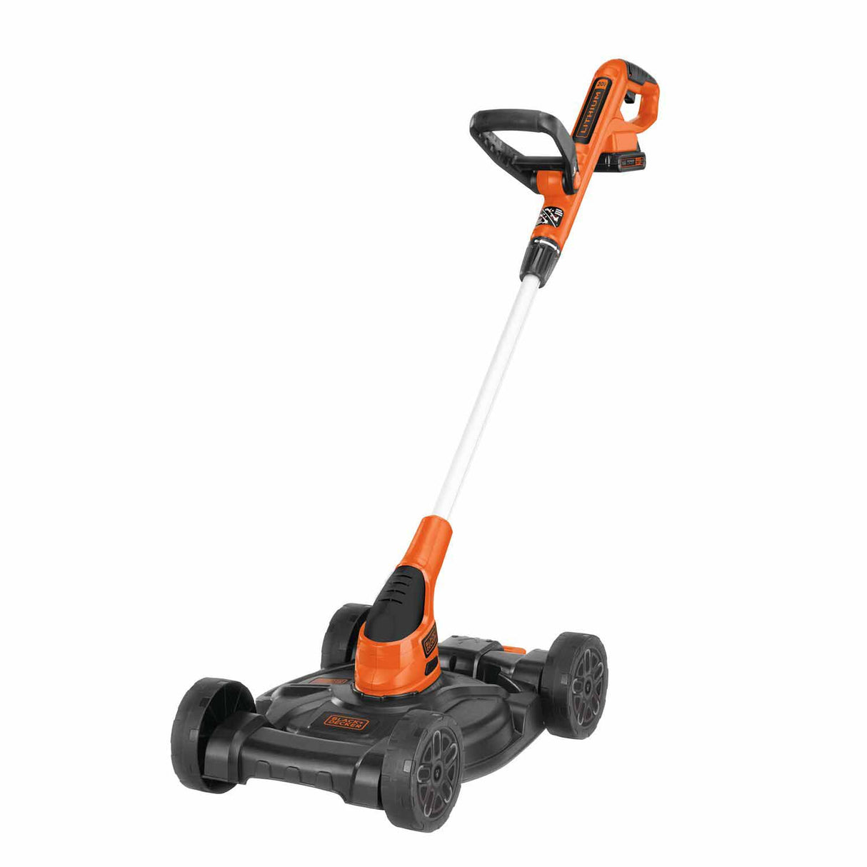 Black & Decker MTC220 20-volt Max 12-in 3-in-1 Compact Cordless Push Lawn Mower