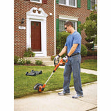 Black & Decker MTC220 20-volt Max 12-in 3-in-1 Compact Cordless Push Lawn Mower - 12