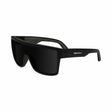 Bomber Eyewear BZ103 Buzz Safety Smoke Glasses with Removable Side Shields, Matte Black Frame