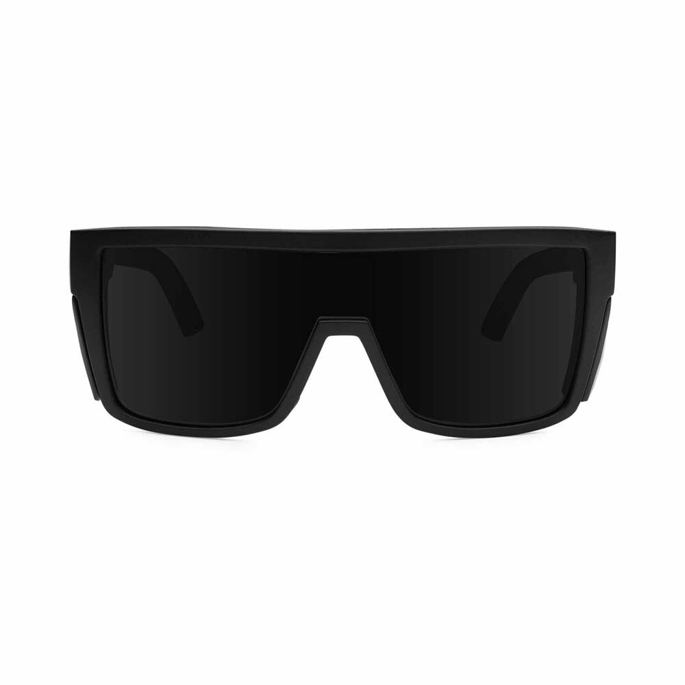 Bomber Eyewear BZ103 Buzz Safety Smoke Glasses with Removable Side Shields, Matte Black Frame - 2