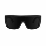 Bomber Eyewear BZ103 Buzz Safety Smoke Glasses with Removable Side Shields, Matte Black Frame - 2