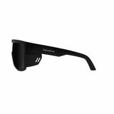 Bomber Eyewear BZ103 Buzz Safety Smoke Glasses with Removable Side Shields, Matte Black Frame - 4