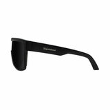 Bomber Eyewear BZ103 Buzz Safety Smoke Glasses with Removable Side Shields, Matte Black Frame - 5