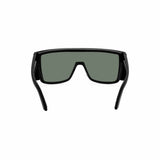 Bomber Eyewear BZ103 Buzz Safety Smoke Glasses with Removable Side Shields, Matte Black Frame - 6