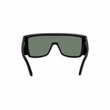 Bomber Eyewear BZ103 Buzz Safety Smoke Glasses with Removable Side Shields, Matte Black Frame - 6