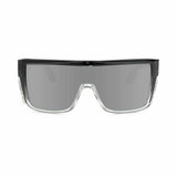 Bomber Eyewear BZ104 Buzz Safety Silver Mirror ANSI Z87+ Sunglasses with Removable Side Shields - 2