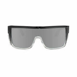 Bomber Eyewear BZ104 Buzz Safety Silver Mirror ANSI Z87+ Sunglasses with Removable Side Shields - 2