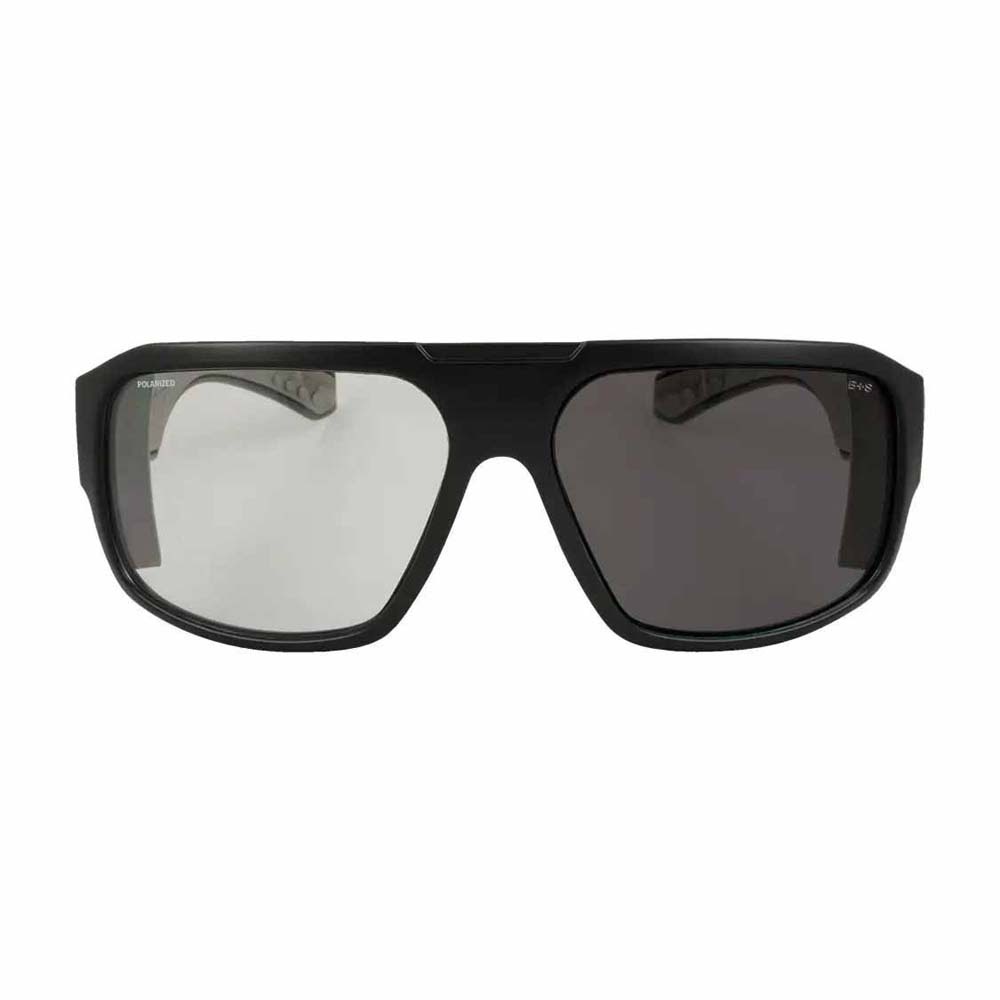 Bomber Eyewear M201 Photochromic Safety Glasses with Fire Red Orange Mirror Lens and Gray Foam - 2