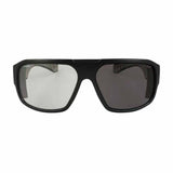 Bomber Eyewear M201 Photochromic Safety Glasses with Fire Red Orange Mirror Lens and Gray Foam - 2