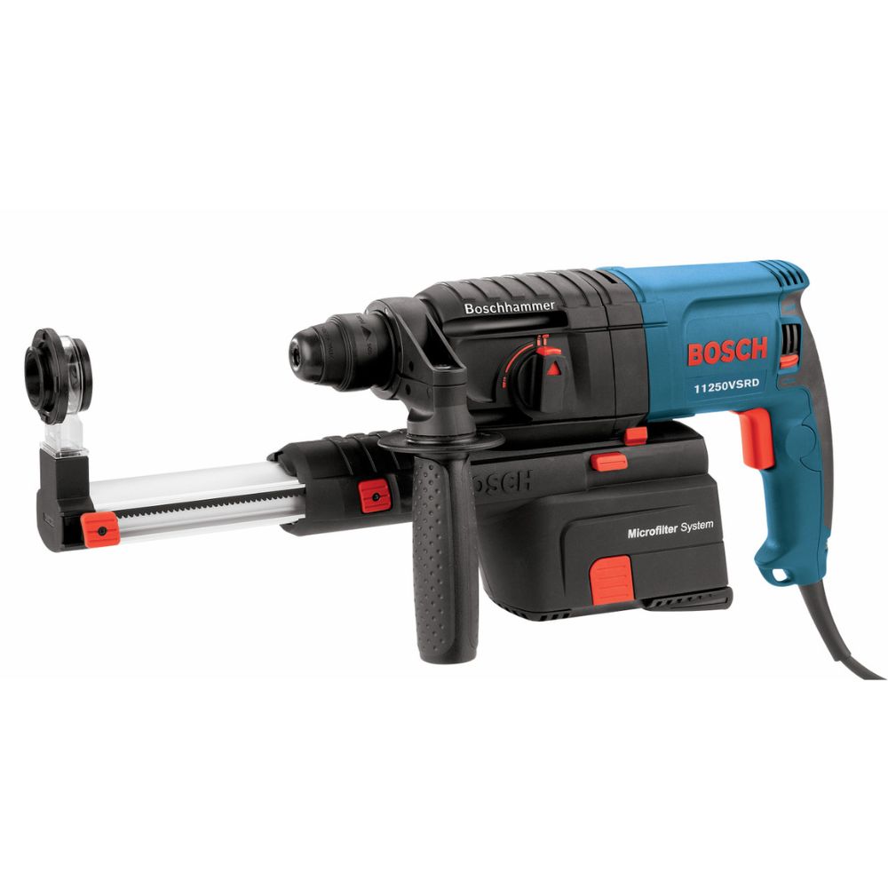 Bosch 11250VSRD SDS-Plus Bulldog 7/8" Rotary Hammer with Dust Collection - 2