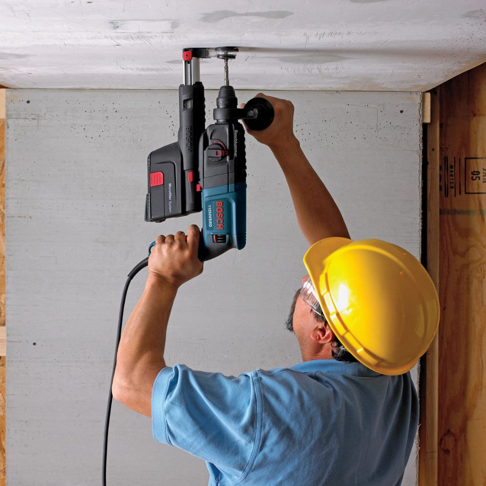 Bosch 11250VSRD SDS-Plus Bulldog 7/8" Rotary Hammer with Dust Collection - 6