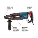 Bosch 11255VSR SDS-Plus® Bulldog™ Xtreme 1" Rotary Hammer - 2