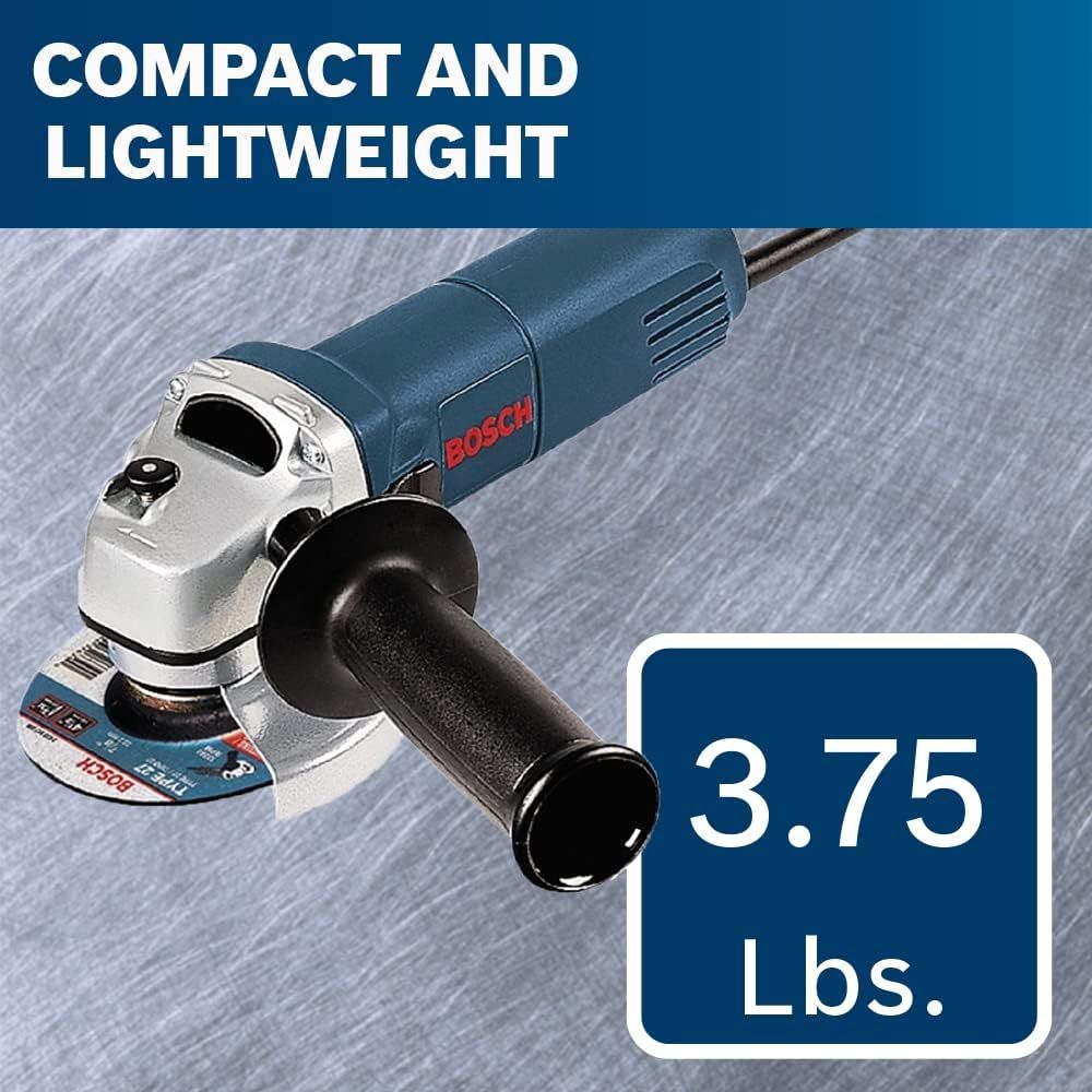 Bosch 1375A Corded 4-1/2" 6 Amp Angle Grinder - 5