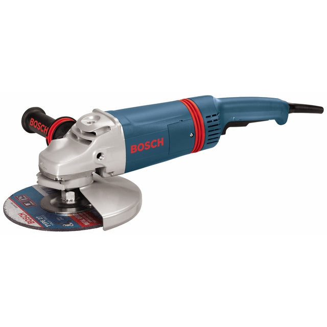 Bosch 1893-6 9" 15 A Corded Large Angle Grinder with Rat Tail Handle