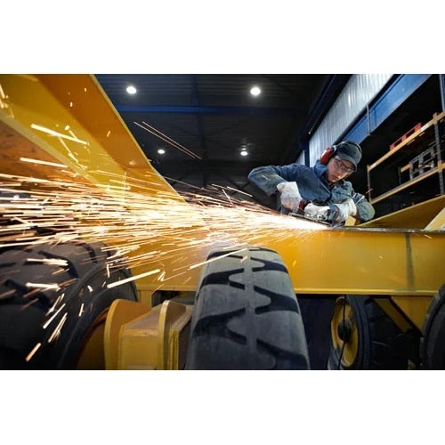 Bosch 1994-6D 9" 15 Amp High Performance Large Angle Grinder with No Lock On Switch - 4
