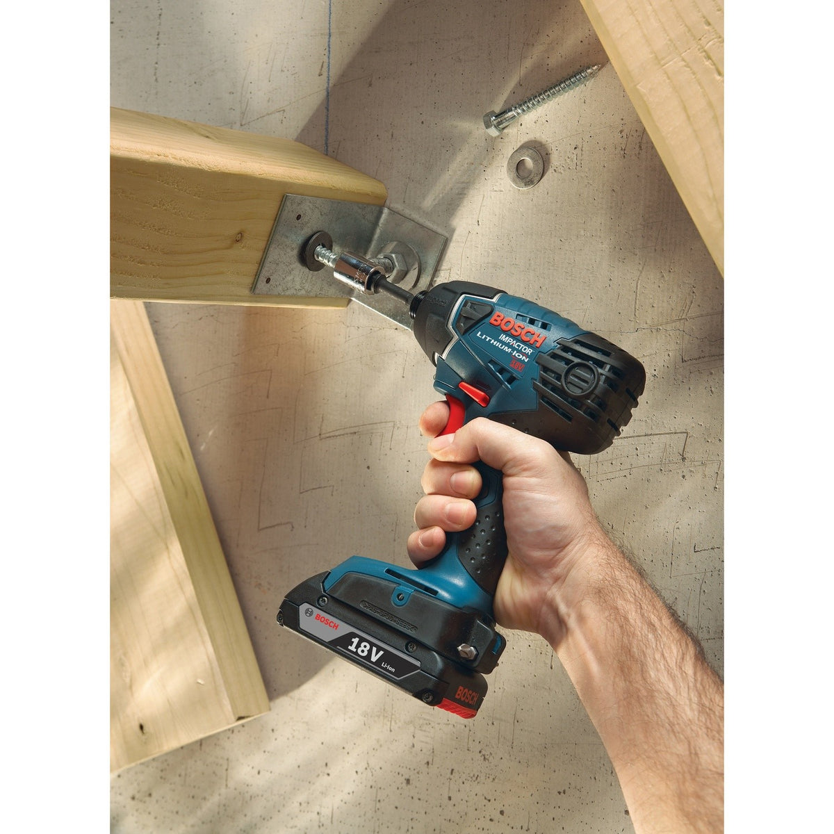 Bosch 25618B 18V 1/4" Hex Compact Impact Driver Bare Tool - 5