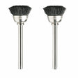 Bosch 404-02 1/2" Nylon Bristle Brushes for Cleaning and Polishing (2 Pack)