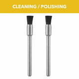 Bosch 405-02 1/8" Nylon Bristle Brushes for Cleaning and Polishing (2 Pack) - 2