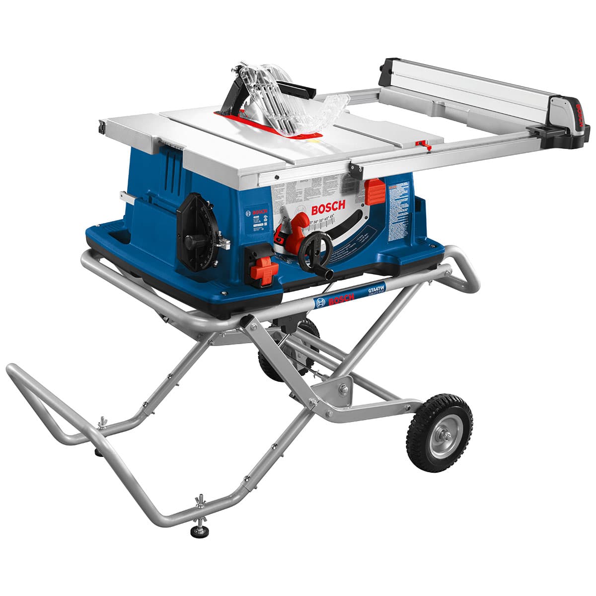 Bosch 4100XC-10 10 In. Worksite Table Saw with Gravity-Rise Wheeled Stand - 5