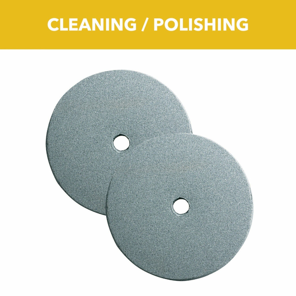 Bosch 425-02 Emery Impregnated Polishing Wheel for Metal, Glass and Ceramic (2 Pack) - 2