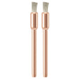 Bosch 532-02 1/8" Stainless Steel Brush Accessories for Cleaning and Deburring (2 Pack)