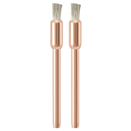 Bosch 532-02 1/8" Stainless Steel Brush Accessories for Cleaning and Deburring (2 Pack)