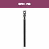 Bosch 662DR 1/8" Diamond Glass Drilling Bit for Glass and Ceramic Tile