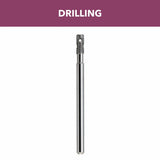 Bosch 662DR 1/8" Diamond Glass Drilling Bit for Glass and Ceramic Tile