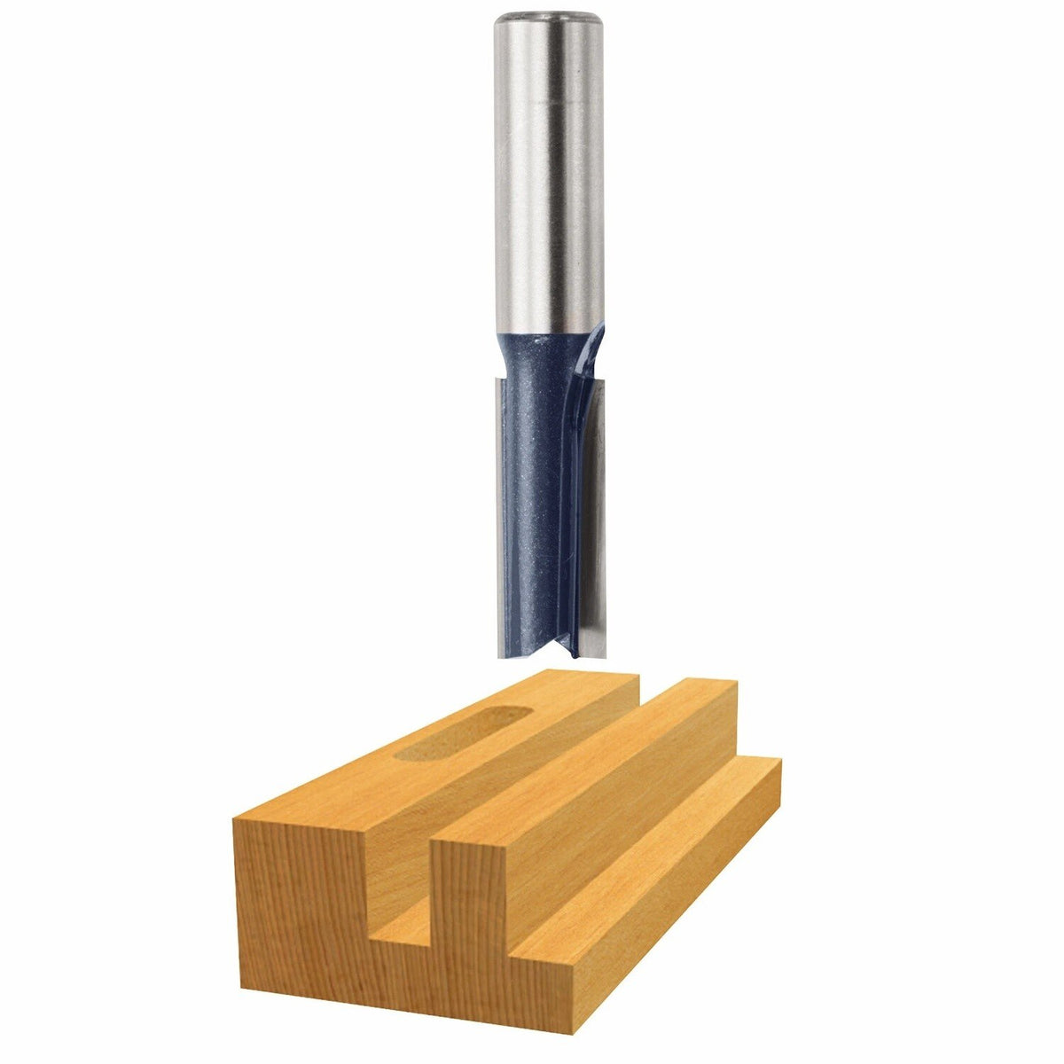 Bosch 84210M 1/2" x 1-1/4" Carbide Tipped 2-Flute Straight Router Bit