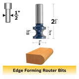 Bosch 84433M 13/64" x 3/4" Carbide Tipped Bullnose Router Bit - 2