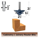 Bosch 84508M 2-5/8" x 1-3/16" Carbide Tipped Lock Miter Joint Router Bit - 2