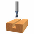 Bosch 84709M 14 Degree Half"ch Carbide Tipped Dovetail Router Bit