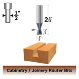 Bosch 84709M 14 Degree Half"ch Carbide Tipped Dovetail Router Bit - 2
