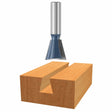 Bosch 84710M 14 Degree x 0.75" Carbide Tipped Dovetail Router Bit for Drawer and Box Joints