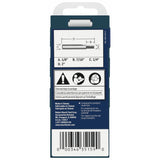 Bosch 85213MC 1/8" Solid Carbide Double Flute Straight Mortising Router Bit with 1/4" Shank - 4