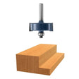 Bosch 85218MC 3/8" x 1/2" Carbide-Tipped Rabbeting Router Bit with 1/4" Shank