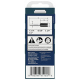 Bosch 85221MC 1/4" x 5/8" Carbide Tipped Double Flute Straight Router Bit - 4