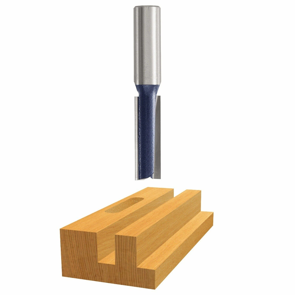 Bosch 85223M 9/32" x 1" Carbide Tipped 2-Flute Straight Router Bit