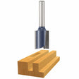 Bosch 85229M 9/16" x 3/4" Carbide Tipped 2-Flute Straight Router Bit