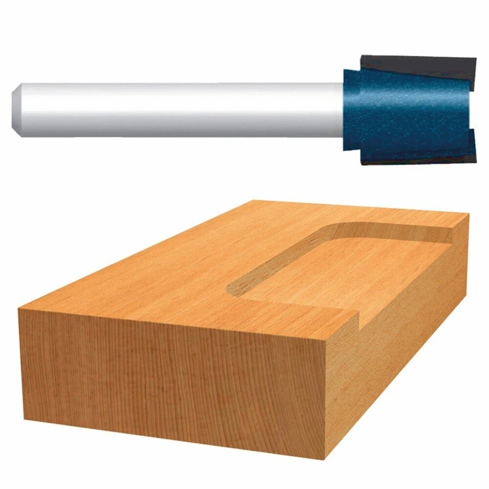 Bosch 85238M 1-1/4" x 5/8" Carbide Tipped Hinge Mortising Router Bit