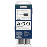 Bosch 85242MC 1/2" x 1-1/2" Carbide-Tipped Double-Flute Straight Router Bit for Mortising - 4