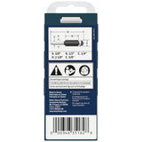 Bosch 85269MC 3/8" x 1/2" Carbide-Tipped Double-Flute Flush Trim Router Bit - 4
