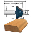 Bosch 85270M 5/32" x 5/8" Carbide Tipped Roman Ogee Router Bit with 1/4" Shank