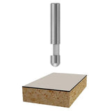 Bosch 85285 1/4" x 1/4" Solid Carbide 1-Flute Flush Trim Router Bit