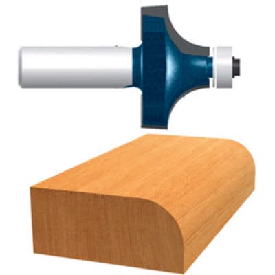 Bosch 85293M 3/16" x 1/2" Carbide Tipped Roundover Router Bit