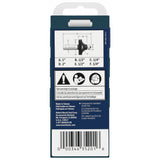Bosch 85294MC 1/4" x 1/2" Carbide-Tipped Roundover Router Bit for Edge Forming - 3