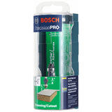 Bosch 85316MC 1/2" x 3/8" Carbide Tipped Smooth Edge Laminate Trim Router Bit - 2