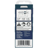 Bosch 85316MC 1/2" x 3/8" Carbide Tipped Smooth Edge Laminate Trim Router Bit - 4