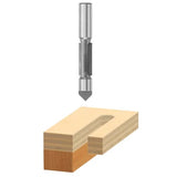 Bosch 85429M 1/2" x 1-3/16" Carbide Tipped 2-Flute Pilot Panel Router Bit