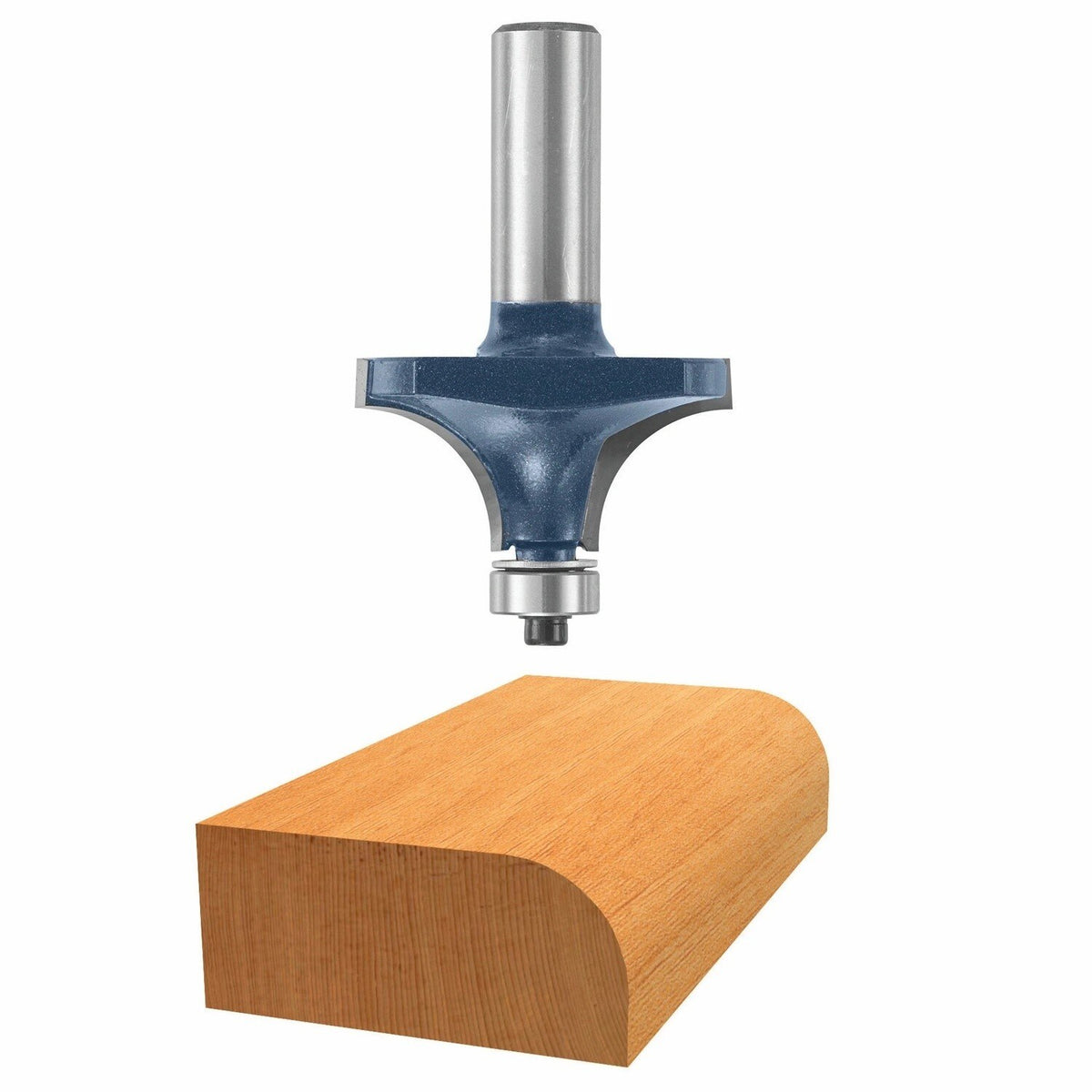 Bosch 85432M 7/8" x 1-1/8" Carbide Tipped Roundover Router Bit with 1/2" Shank
